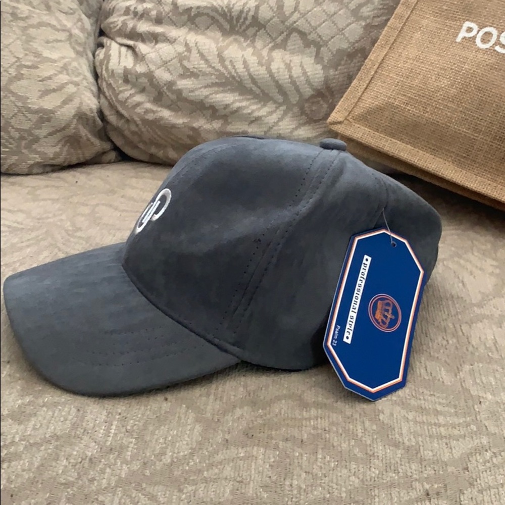 POSHMARK Suede Baseball Cap - Picture 2 of 4